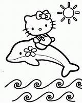 Kitty Hello Coloring Pages Printable Kids Color Hellokitty Printing Print Colouring Sheets Book Coloriage Ausmalbilder Imprimer Cute Simple Gif sketch template