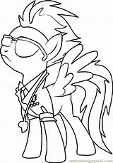 Coloring Spitfire Pages Pony Little Friendship Magic Getcolorings Coloringpages101 Color sketch template