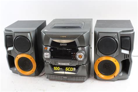 audiovox  cd home stereo system property room