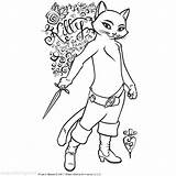 Puss Boots Coloring Kitty Pages Xcolorings 149k Resolution Info Type  Size Jpeg sketch template