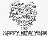 Coloring Year Pages Happy Years Sheets Kids Disney Minion Color Printable Print Getcolorings Security Getdrawings Cards Popular Colorings Immediately sketch template