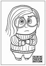 Coloring Pages Inside Sadness Disney Mask Iron Man Drawing Printable Getdrawings Getcolorings Color sketch template