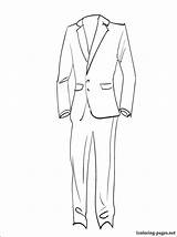 Coloring Suit Sut 53kb 750px Getcolorings sketch template
