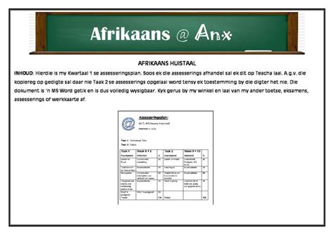 resources teacha  word words afrikaans