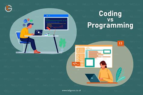 difference  coding  programming