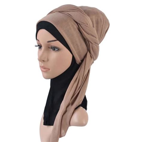 fashion  women modal long muslim headscarf islamic wrap shawl