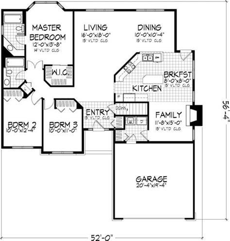awesome  bedroom house plans  garage  home plans design