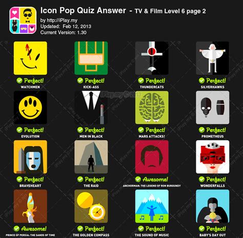 icon pop quiz answers for iphone ipad and android iplay my