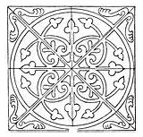 Square Medieval Panel Panels Etc Clipart Eight Usf Medium Original Edu sketch template