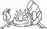 Kingler Malvorlagen Coloriages Pokémon sketch template