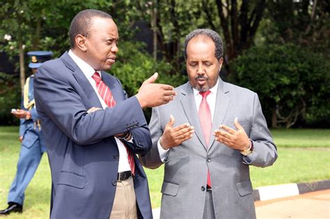 kenya rais wa kenya uhuru kenyatta afanya mazungumzo na rais wa somali ikulu wazalendo  blog