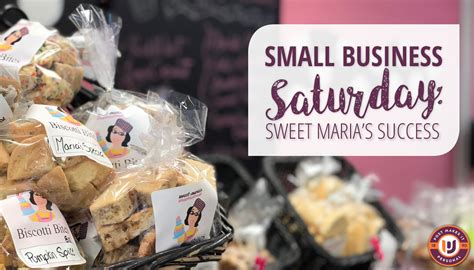 Small Business Saturday Sweet Marias Success Post