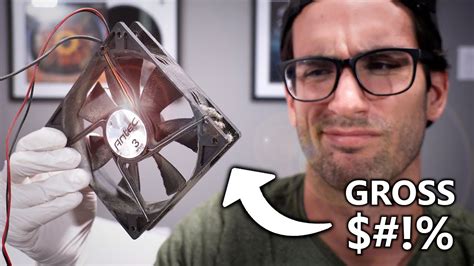 properly deep clean pc fans youtube