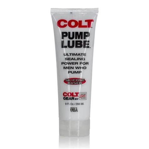 Colt Penis Pumping Silicone Lube 9 Oz Create The Ultimate Seal