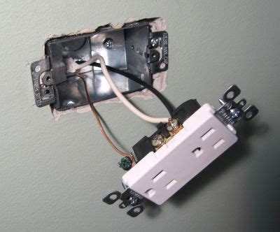 installing  electrical socket