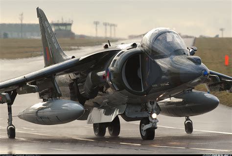 british aerospace harrier gra uk air force aviation photo
