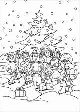 Fireman Christmas Ausmalbilder Weihnachten Ausmalbild Feuerwehr Feuerwehrmann Firefighter Sheets Drucken Tallentaja sketch template