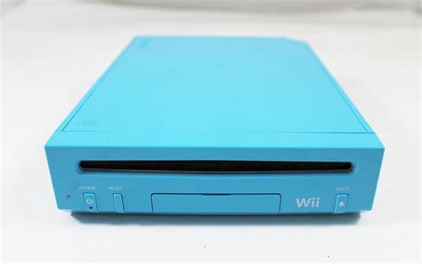 wii system discounted teal blue latest generation  gc
