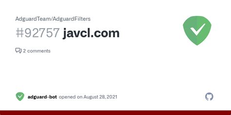 javclcom issue  adguardteamadguardfilters github