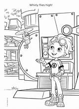 Rusty Rivets Coloring Pages Whirly Printable sketch template