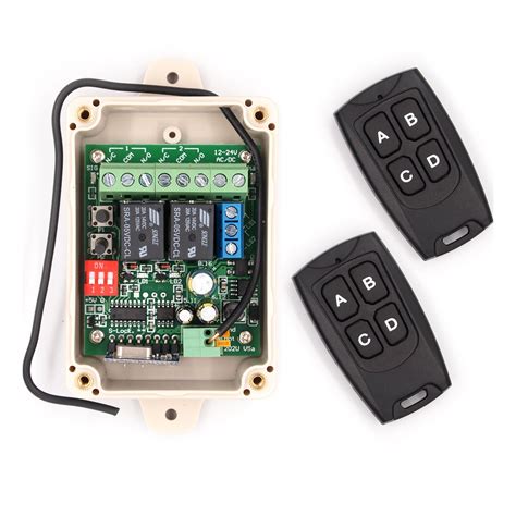 solidremote   secure wireless rf remote control relay switch universa ebay