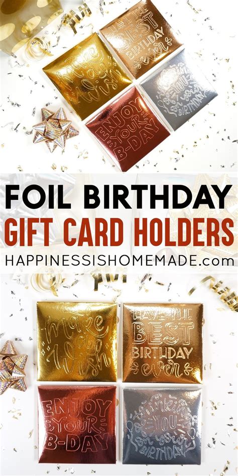 easy diy gift card holders birthday gift card holder gift card