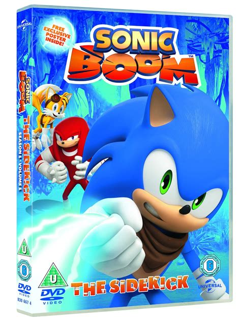 Sonic Boom The Sidekick Now Available On Dvd In Uk Sega Nerds