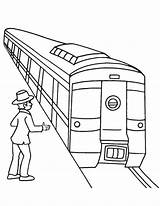 Coloring Metro Subway Passenger Train Pages Drawing Waiting Mta Line Kids Getdrawings 17qq Local Printable Popular sketch template