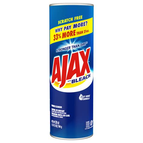ajax powder cleanser  bleach  ounce walmartcom walmartcom