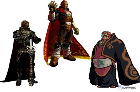 oottpww    favorite ganondorf design zelda