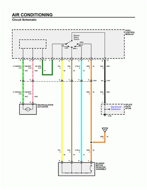 ford econoline blower wiring diagram