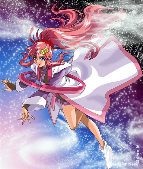 mobile suit gundam seed destiny lacus in space minitokyo