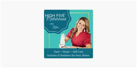 ‎high Five Motherhood Routines Schedules Time Blocking Home
