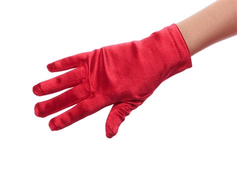 elegant ingenue girls satin wrist length gloves ebay