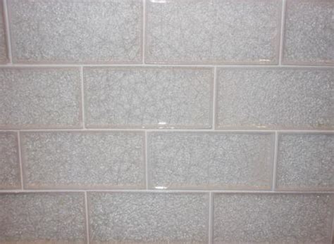 subway crackle glass tile bianco perla bp