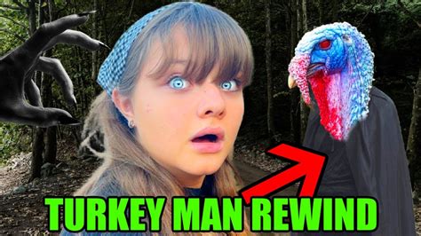 turkey man rewind turkeyman caught on camera scary thanksgiving movie
