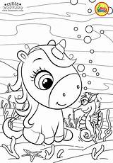 Coloring Pages Kids Animal Cute Unicorn Preschool Choose Board Bojanke Cuties Printables sketch template