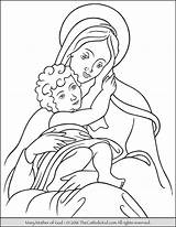 Coloring Mary Mother God Pages Catholic Lady Jesus Teresa Holy Drawing Ash Wednesday Virgin Printables Guadalupe Printable Thecatholickid Kids Color sketch template