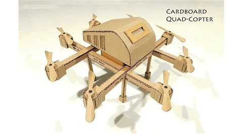 making  cardboard drone