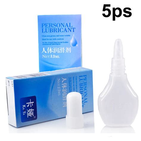 5pcs Sexual Lubricant Sex Lube Massage Oil Water Based Lubricant Male