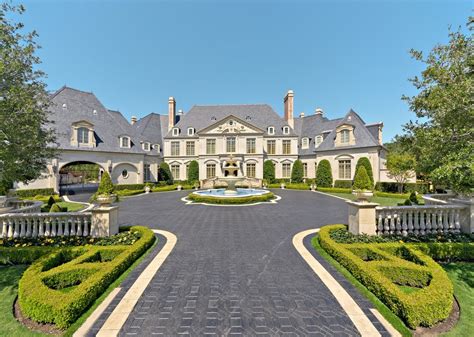 private residence french formal luxury traditional exterior dallas  harold leidner