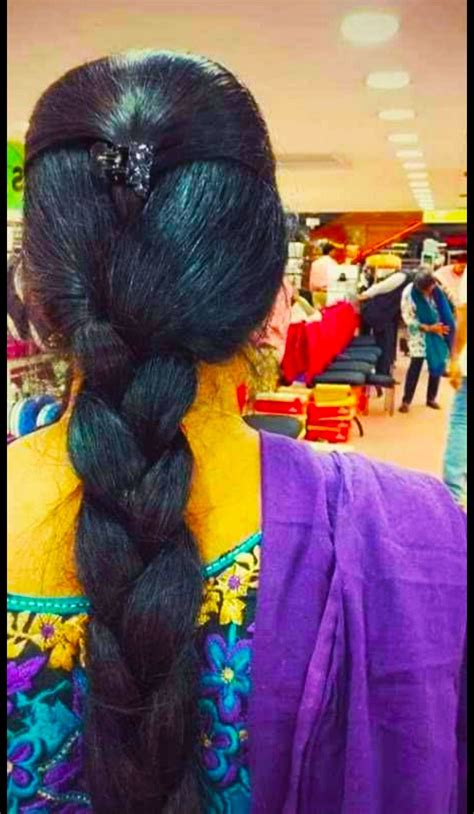 Pin By Cbovi On Hairandbeauty Long Indian Hair Indian Long Hair Braid
