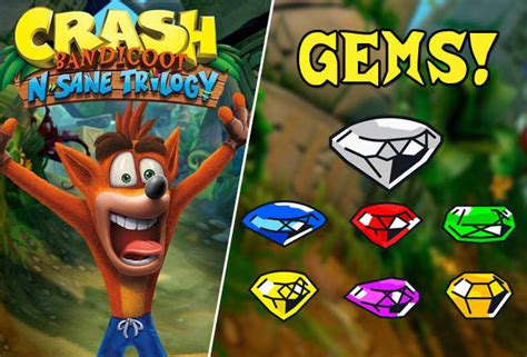 Crash Bandicoot Gems Ps4 Xbox And Switch Guide To Getting All