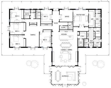 bedroom house plans images  pinterest house blueprints  house  dream house plans