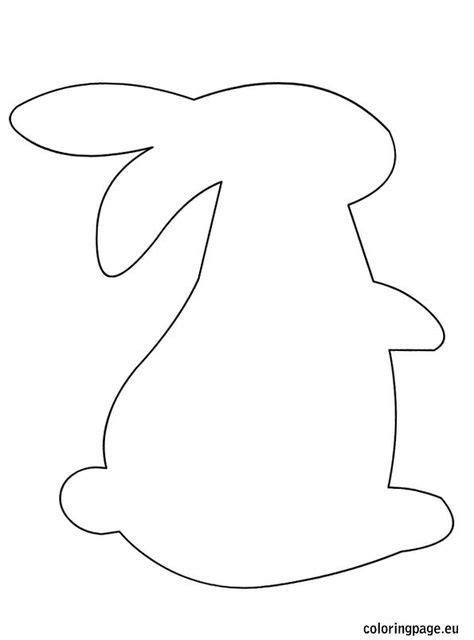 easter bunny template  janie lapin de paques  imprimer modeles de