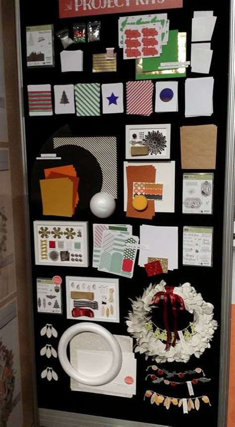 display boards convention  stampinup inspirecreateshare  christmas  halloween