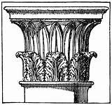 Corinthian Capital Columns Drawing Clipart Etc Getdrawings Large sketch template