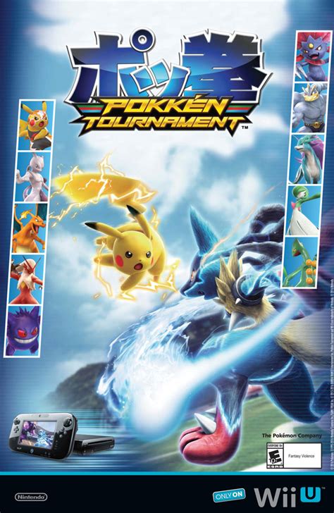 Pokken Tournament With Wii U Pokken Tournament Pro Pad