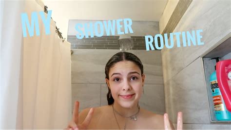 My Shower Routine Youtube