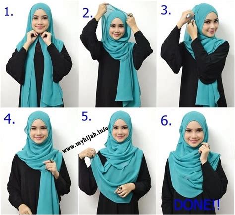 beautiful hijab tutorial for the round face hijabiworld